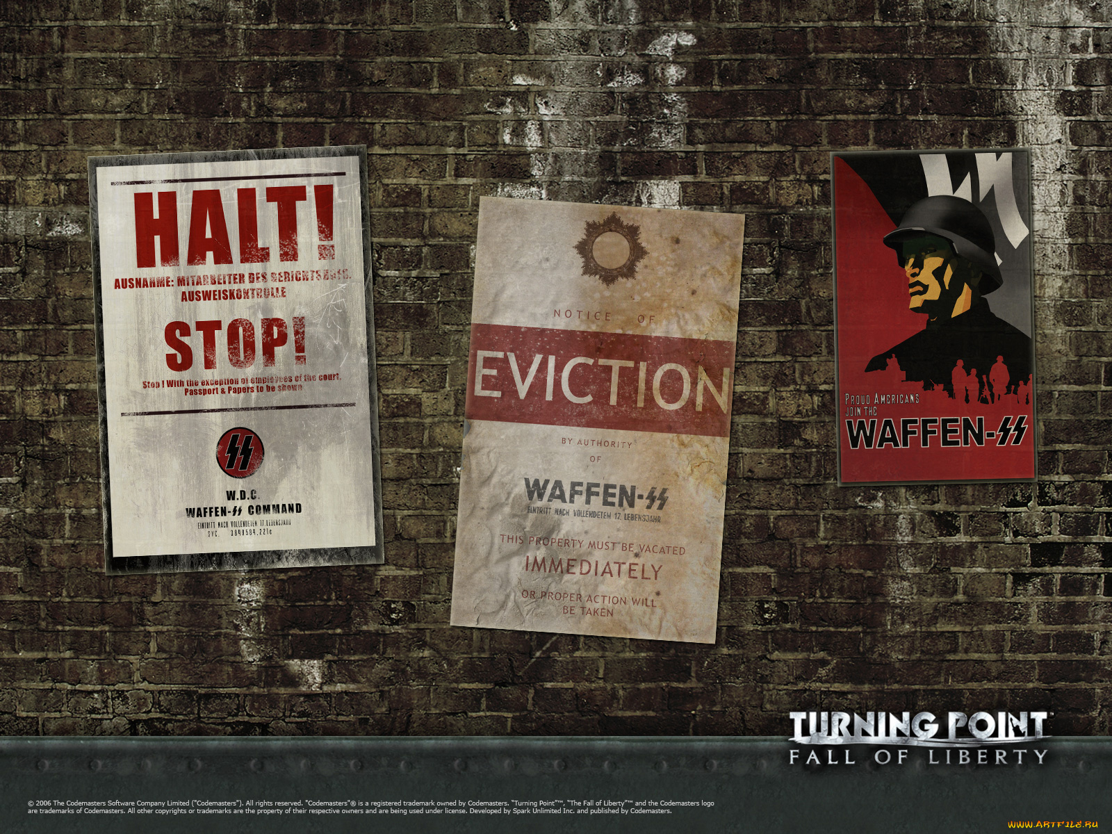 видео, игры, turning, point, fall, of, liberty