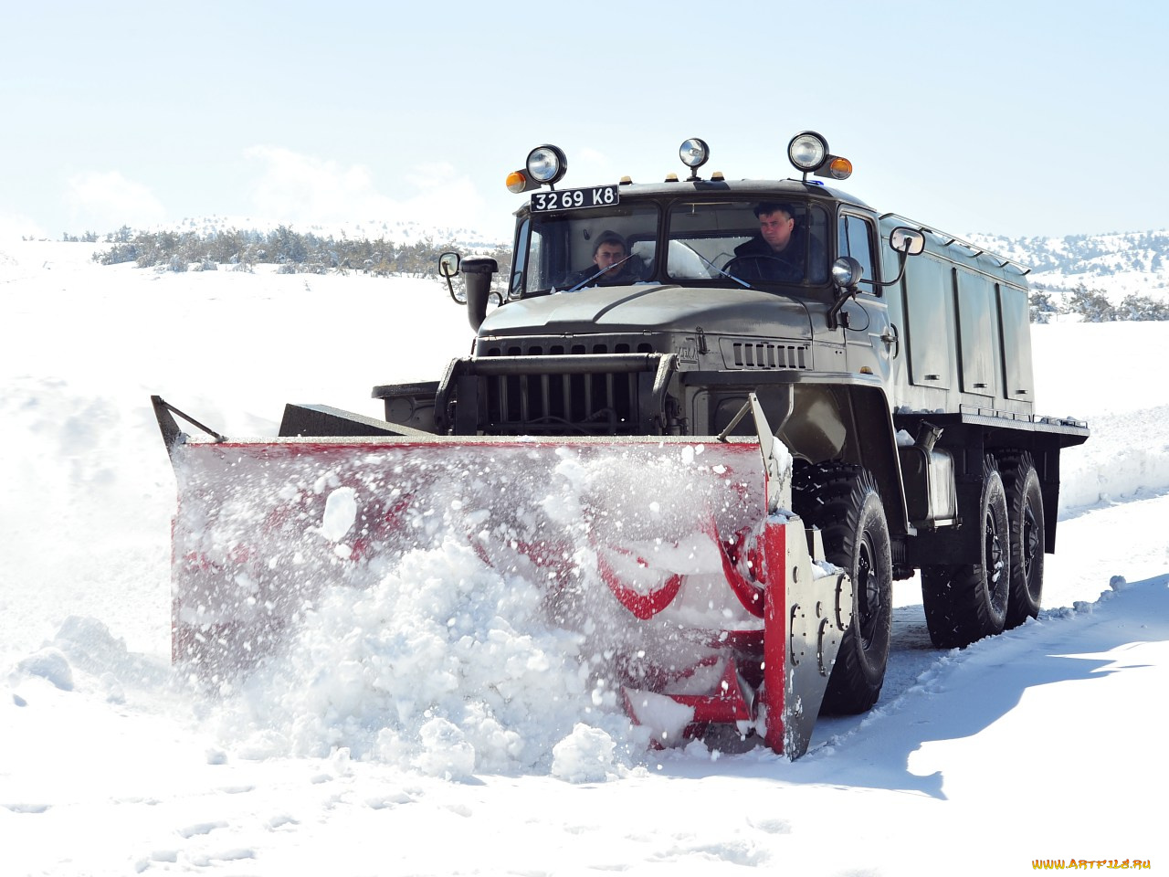 техника, снегоуборочная