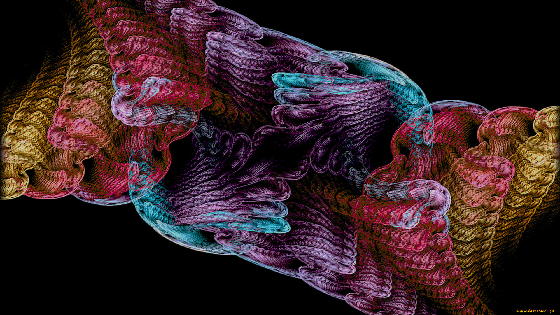 3д, графика, fractal, фракталы, фон, фрактал, узор