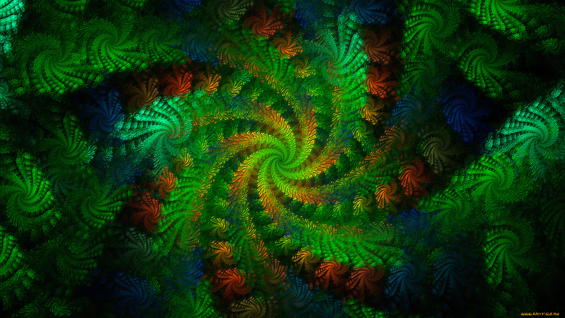 3д, графика, fractal, фракталы, фон, фрактал, узор