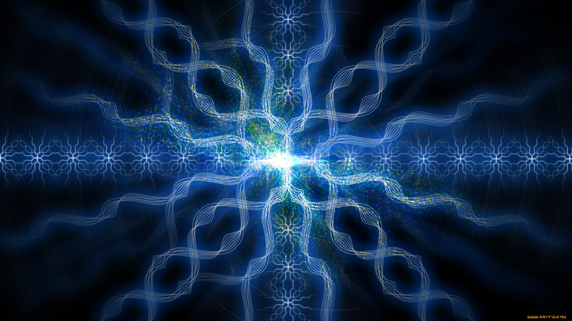 3д, графика, fractal, фракталы, узор, фон