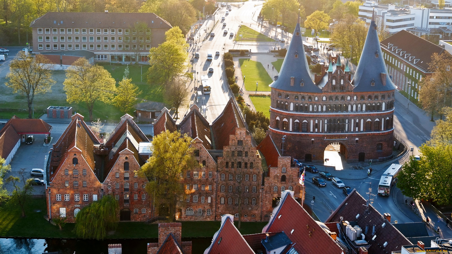 города, улицы, площади, набережные, здания, улица, вид, сверху