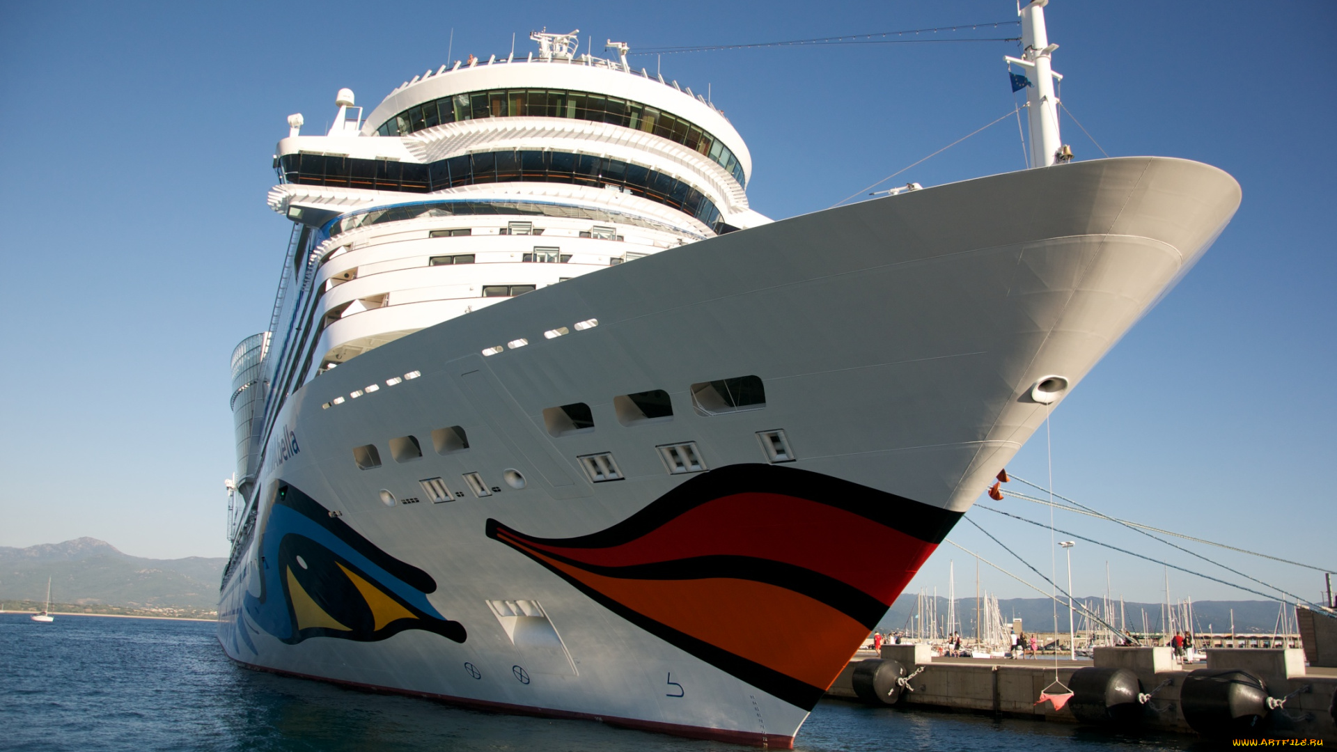 корабли, лайнеры, судно