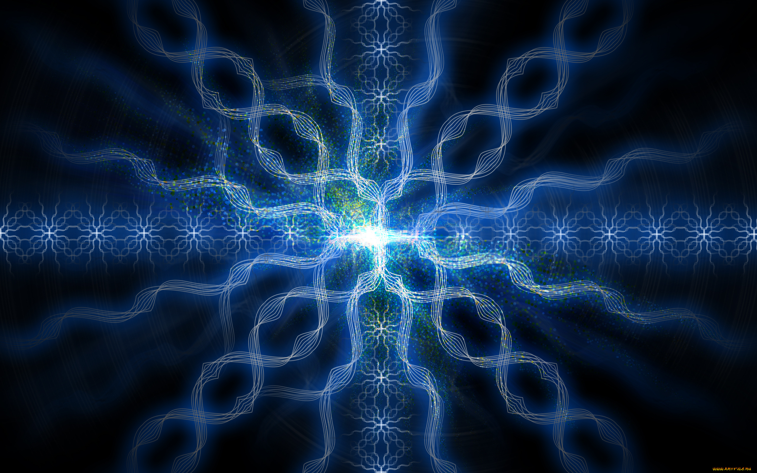 3д, графика, fractal, фракталы, узор, фон