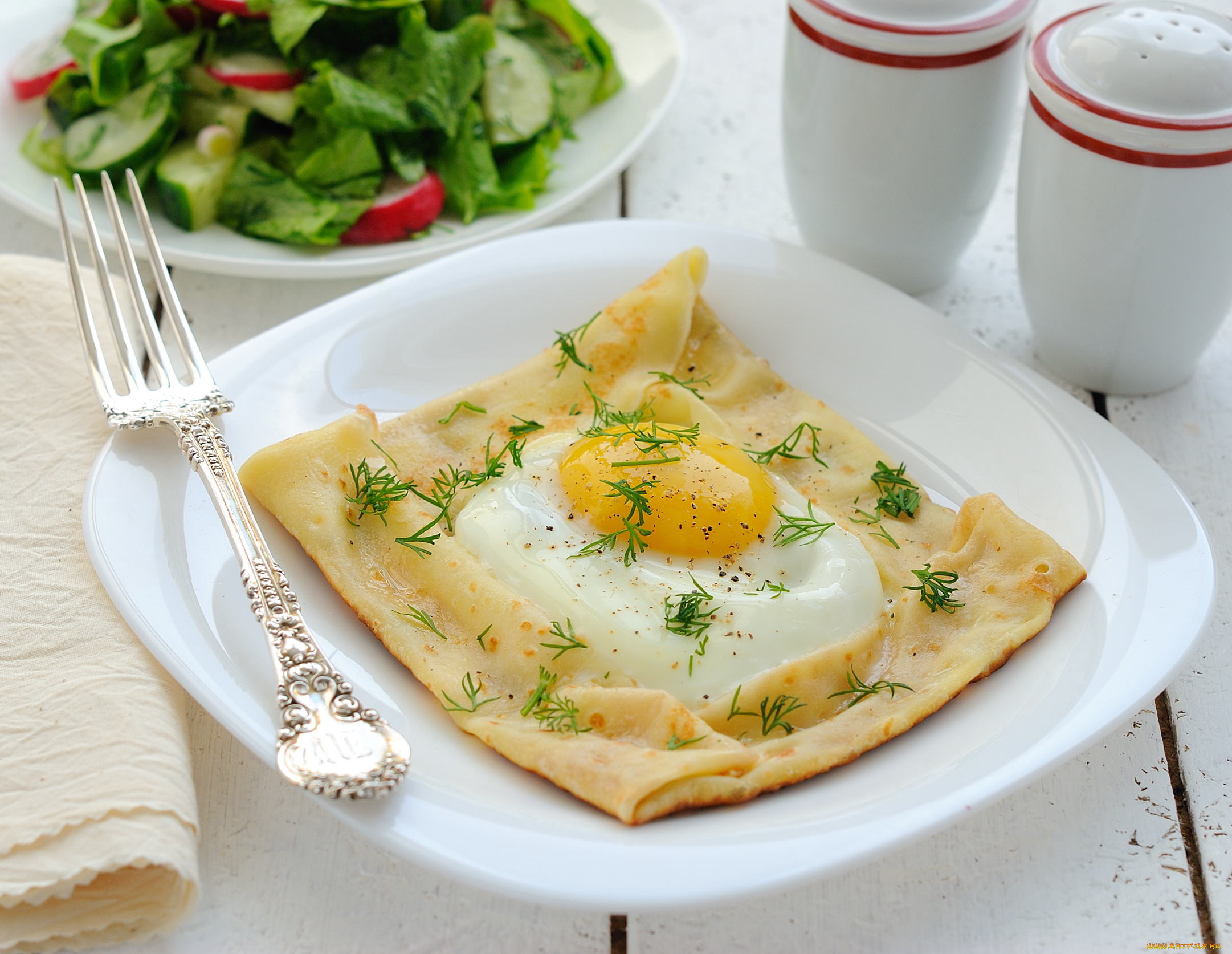 еда, Яичные, блюда, яичница, блин