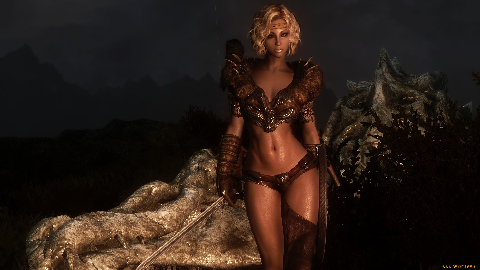 3д, графика, amazon, , амазонки, девушка, меч