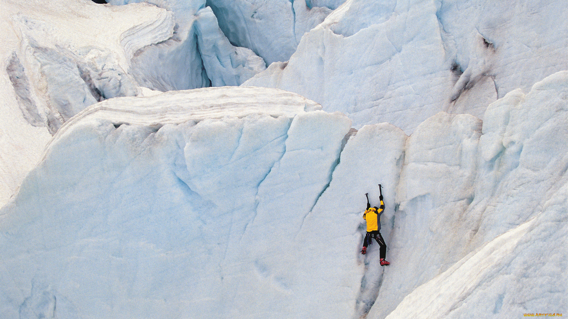 альпинизм, спорт, экстрим, альпинист, горы, снег