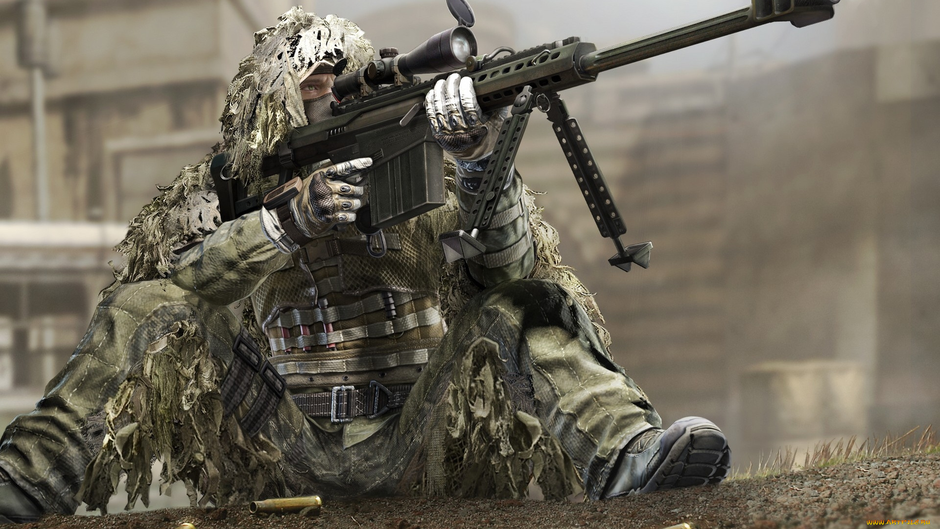 arctic, combat, видео, игры, -, arctic, combat, гильзы, маскировка, пулемёт, оружие, снайпер, солдат