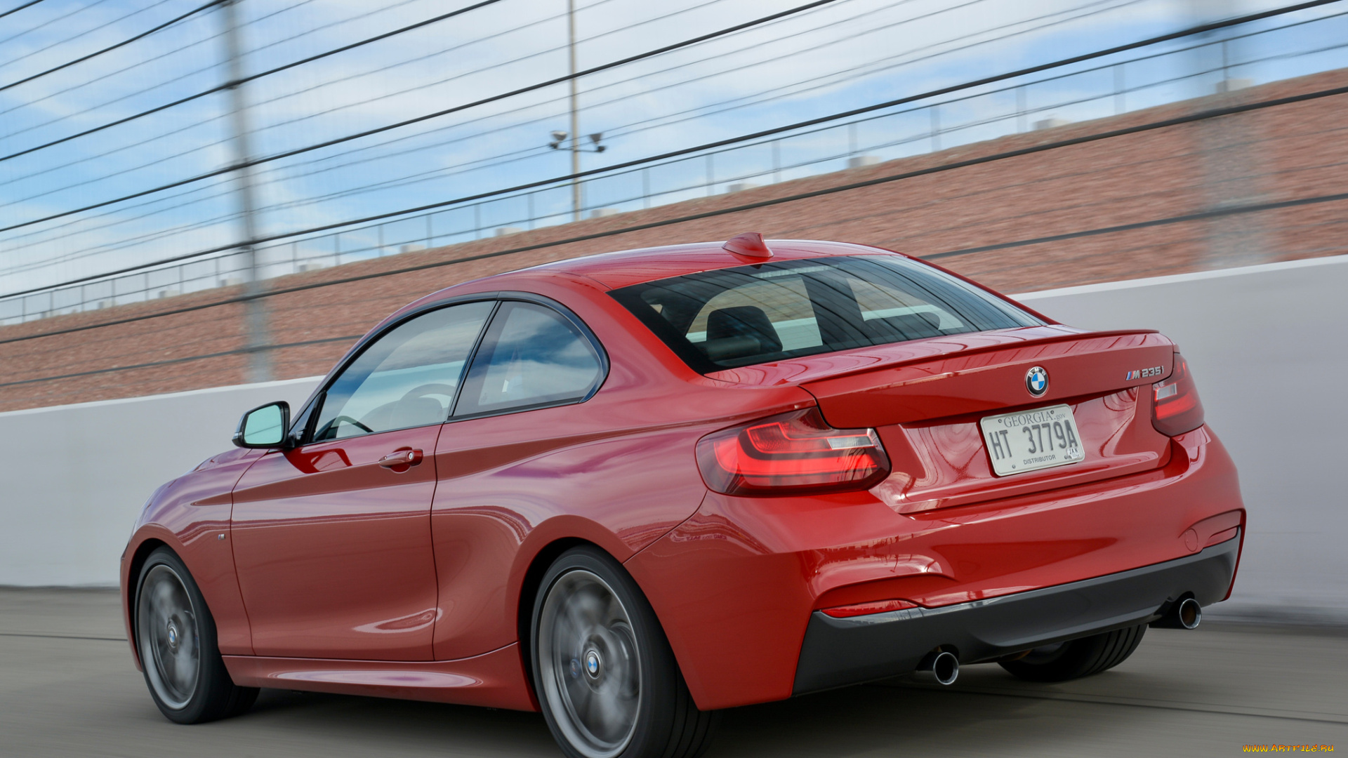 автомобили, bmw, m235i, coupе, us-spec, f22, 2014, красны