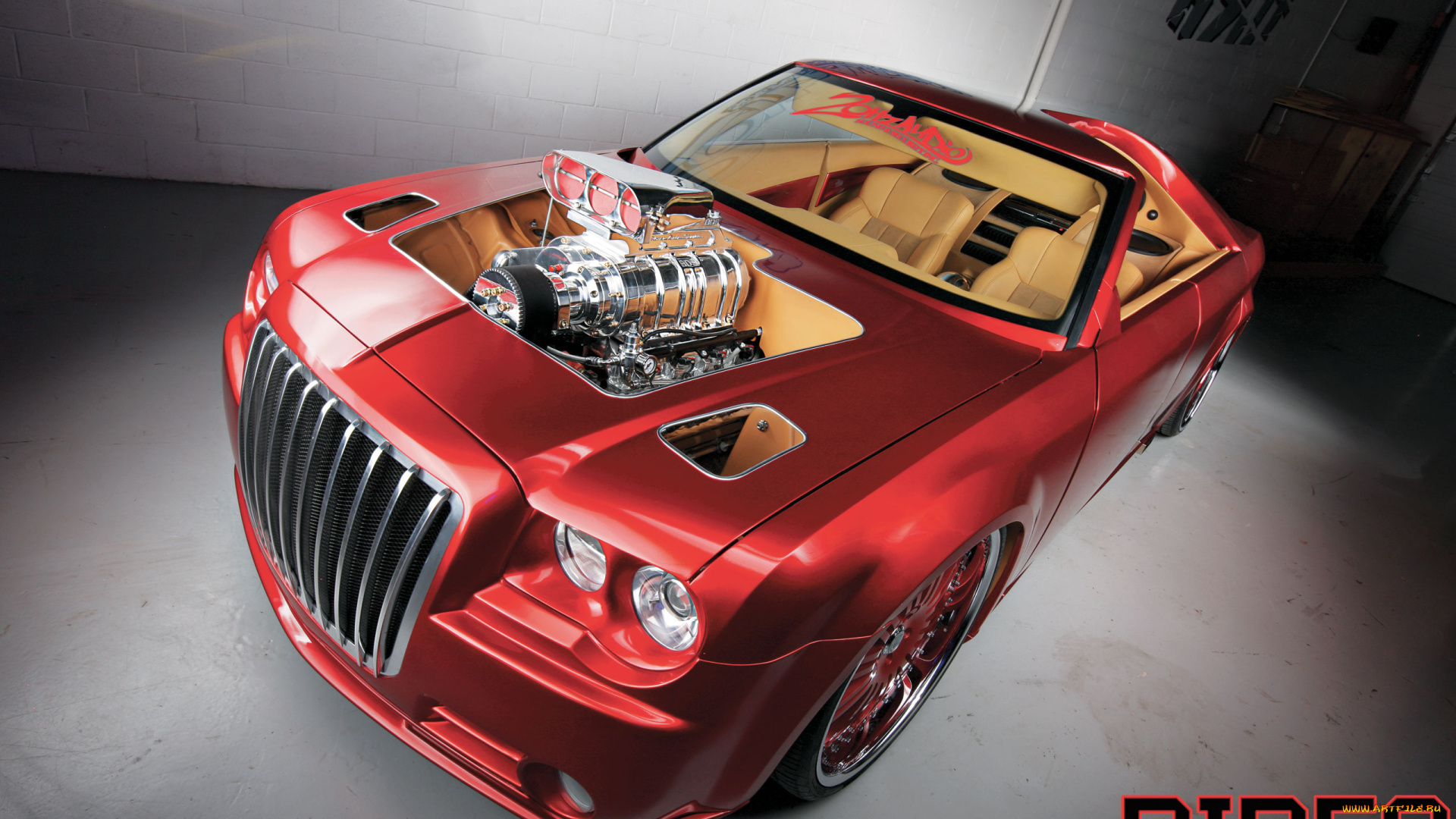 автомобили, chrysler, tuning, roof, whithout, bordo, 300c