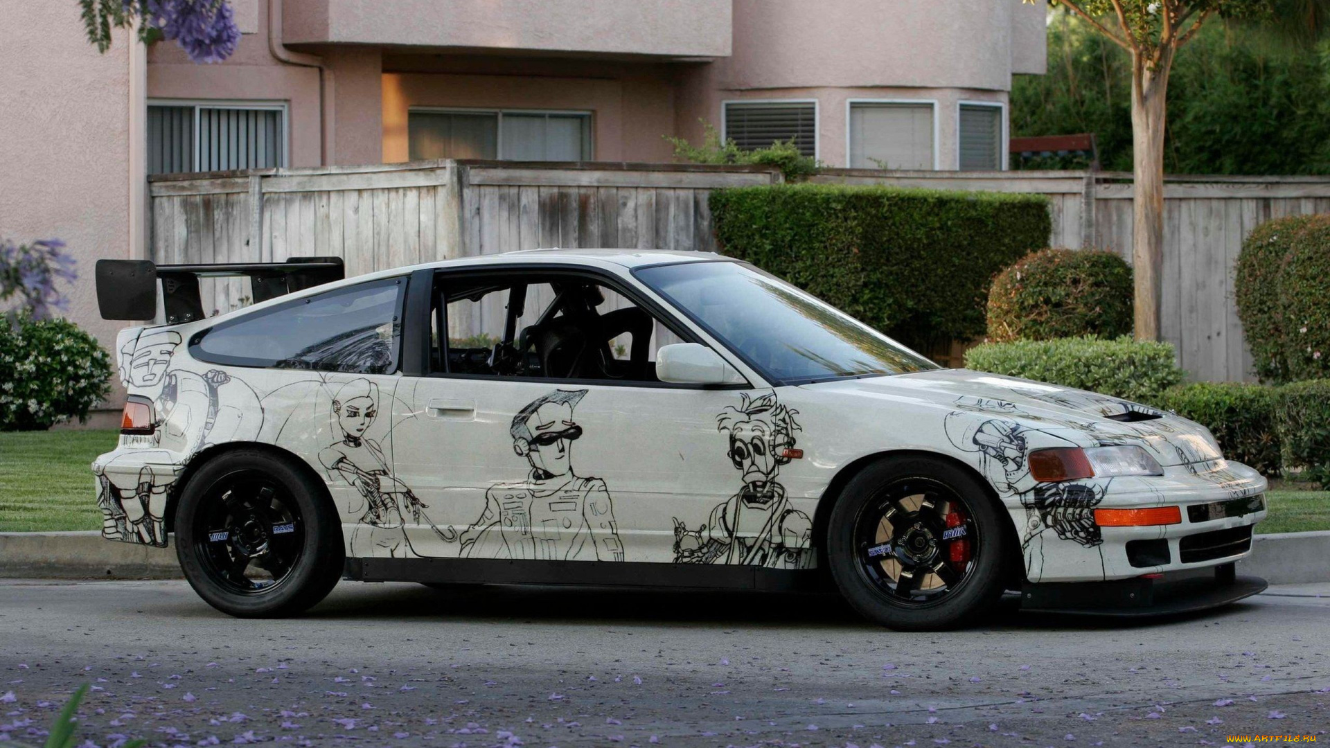 автомобили, honda, crx