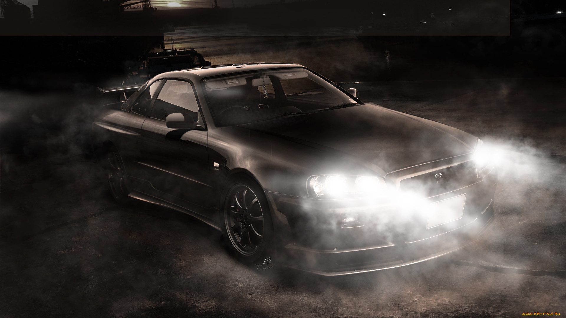 автомобили, nissan, datsun, xenon