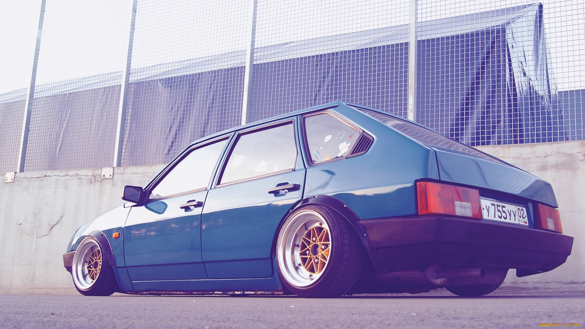 автомобили, ваз, vaz, lada, 2109, samara, blue