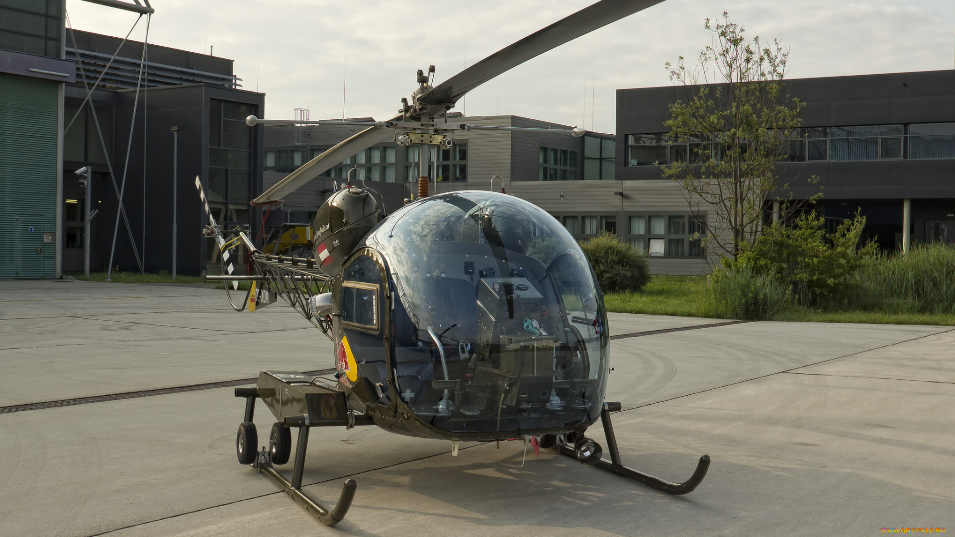 bell, 47g-3b, авиация, вертолёты, двухместный, вертолет, легкий