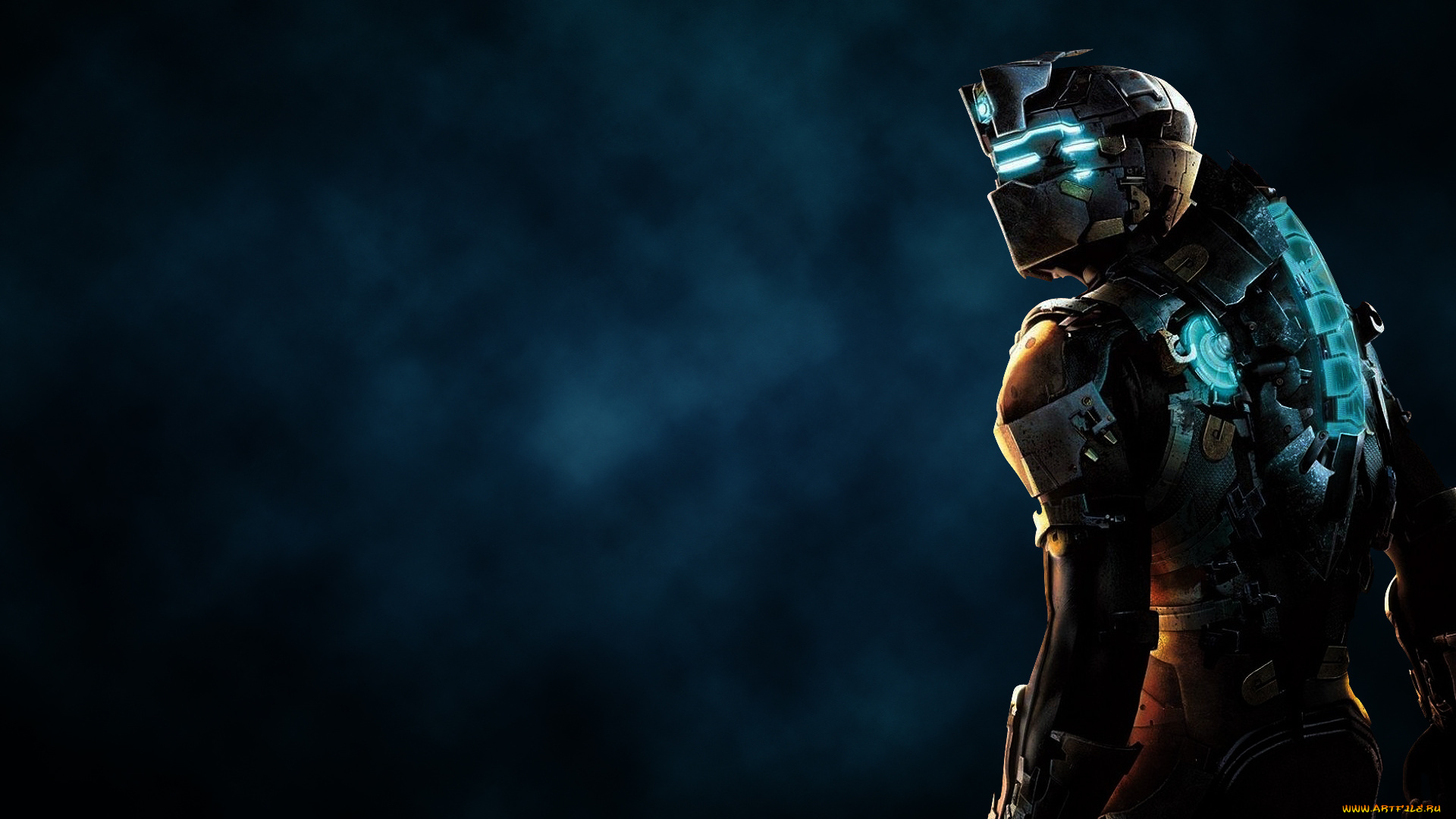 dead, space, видео, игры, dead, space, темный, фон, костюм