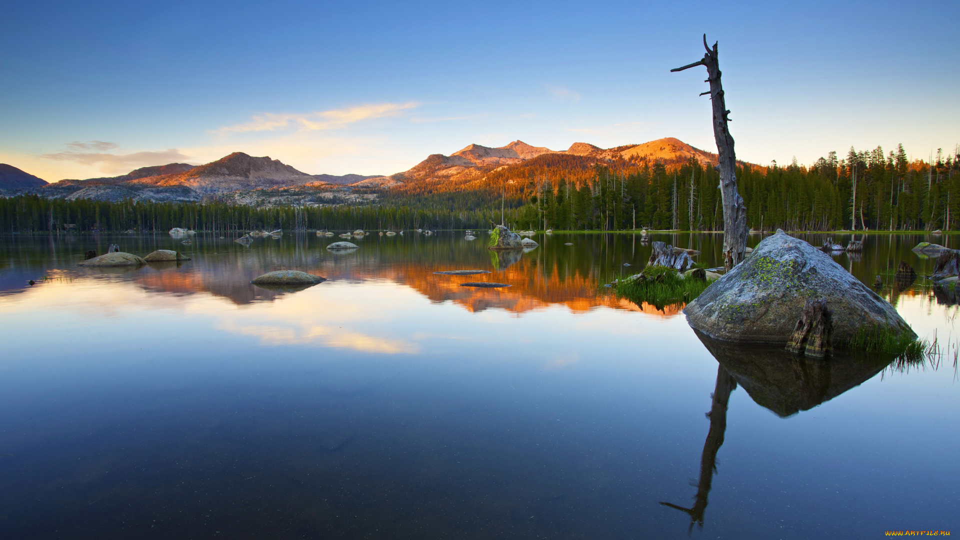 lake, alpenglow, , , nevada, , california, природа, реки, озера, горы, лес, озеро, california, nevada, alpenglow, lake
