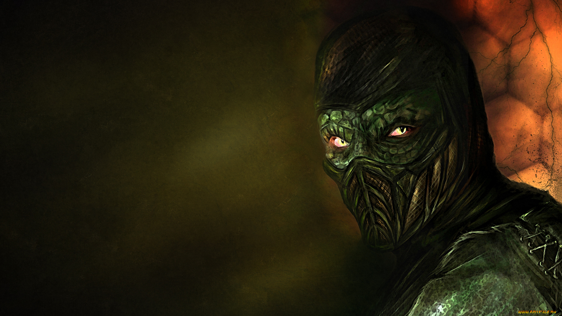 mortal, kombat, видео, игры, mortal, kombat, , 2011, рептилия, mortal, kombat, reptile