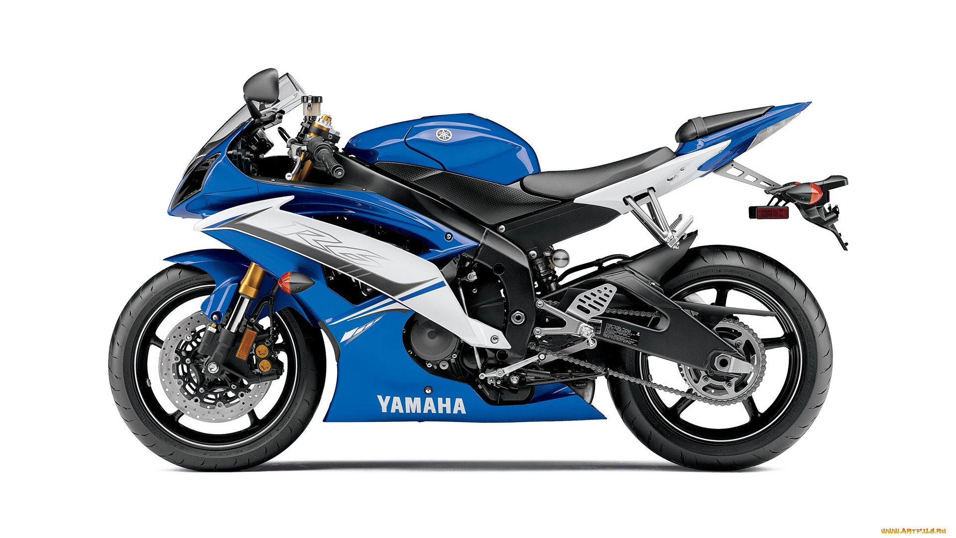 мотоциклы, yamaha, синий, 2011, yzf-r6