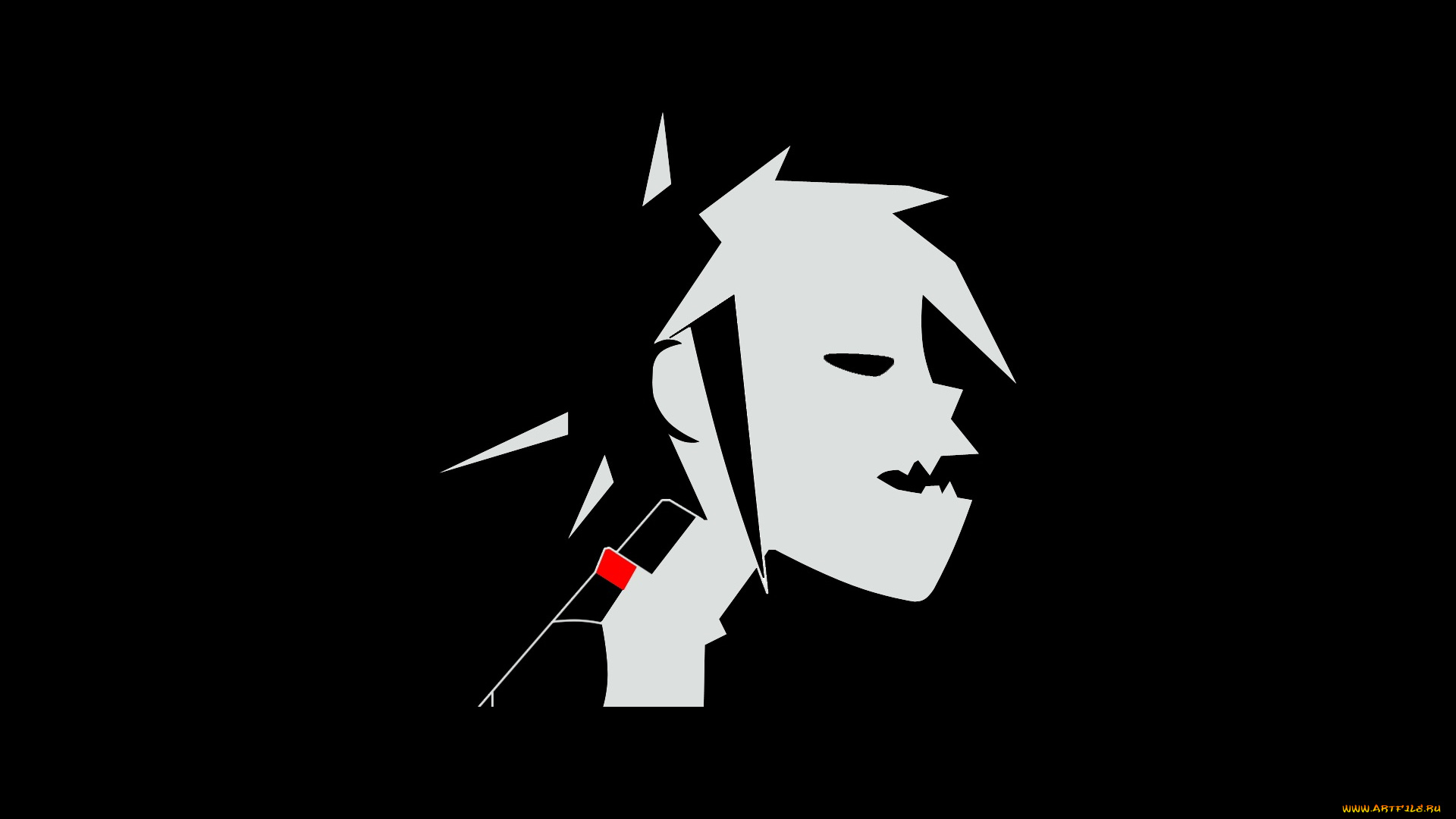 рисованные, минимализм, лицо