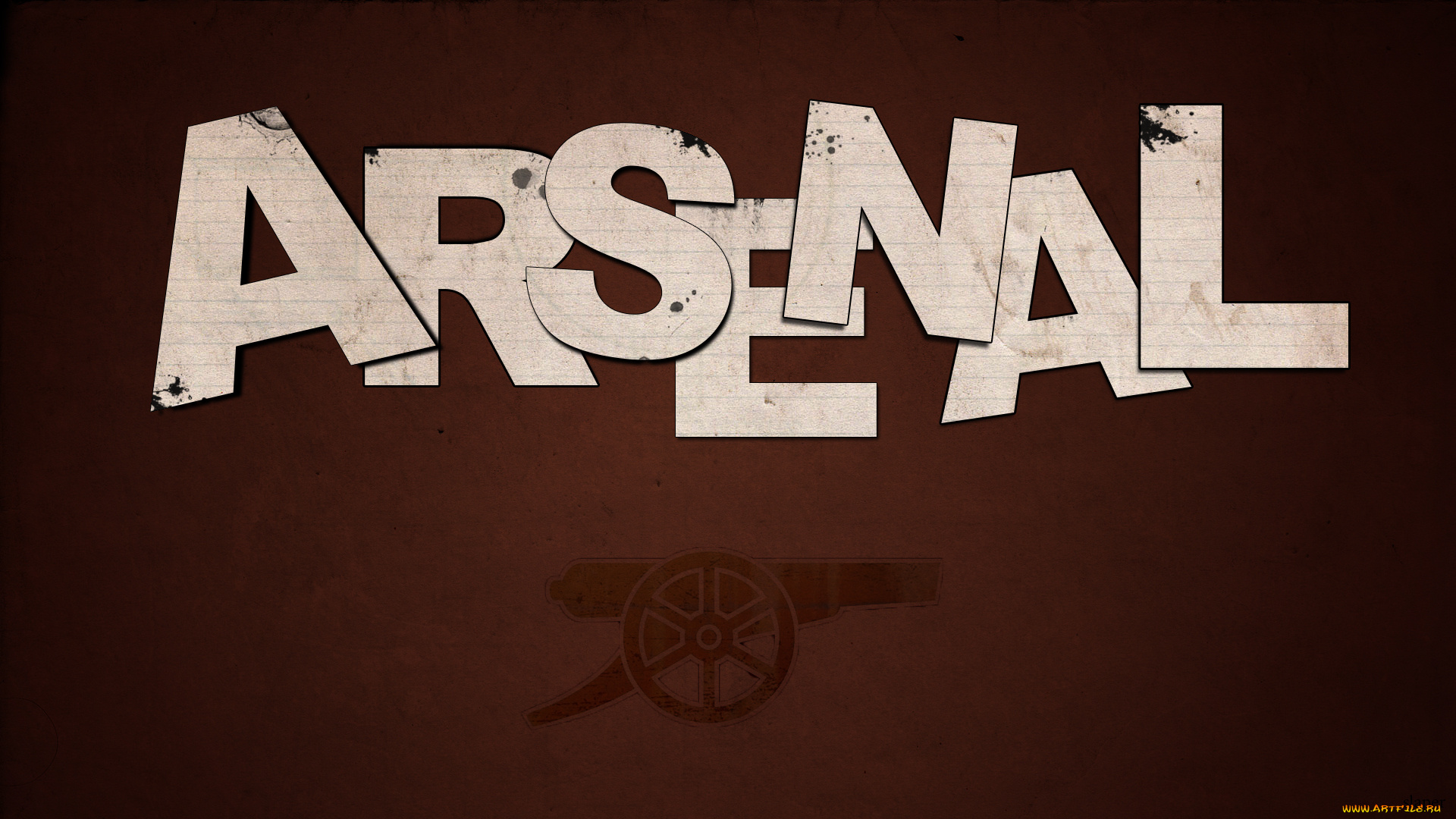 спорт, эмблемы, клубов, символ, пушка, клуб, футбольный, arsenal