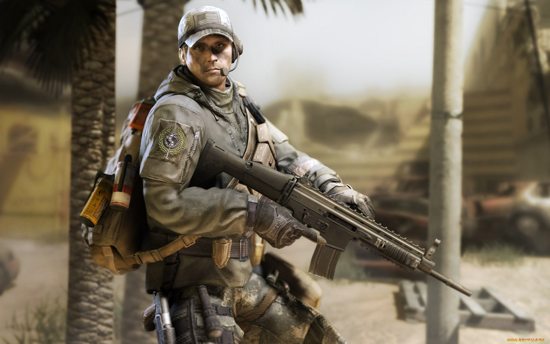 arctic, combat, видео, игры, -, arctic, combat, автомат, оружие, солдат, снаряжение