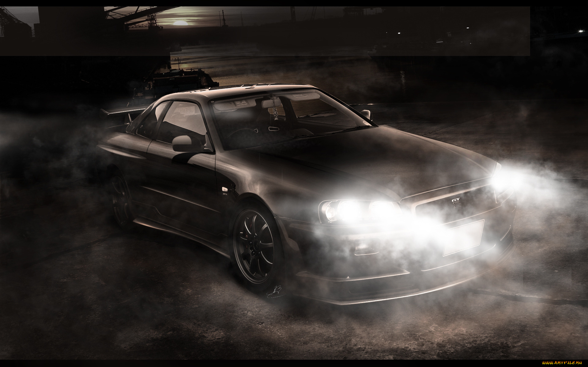 автомобили, nissan, datsun, xenon