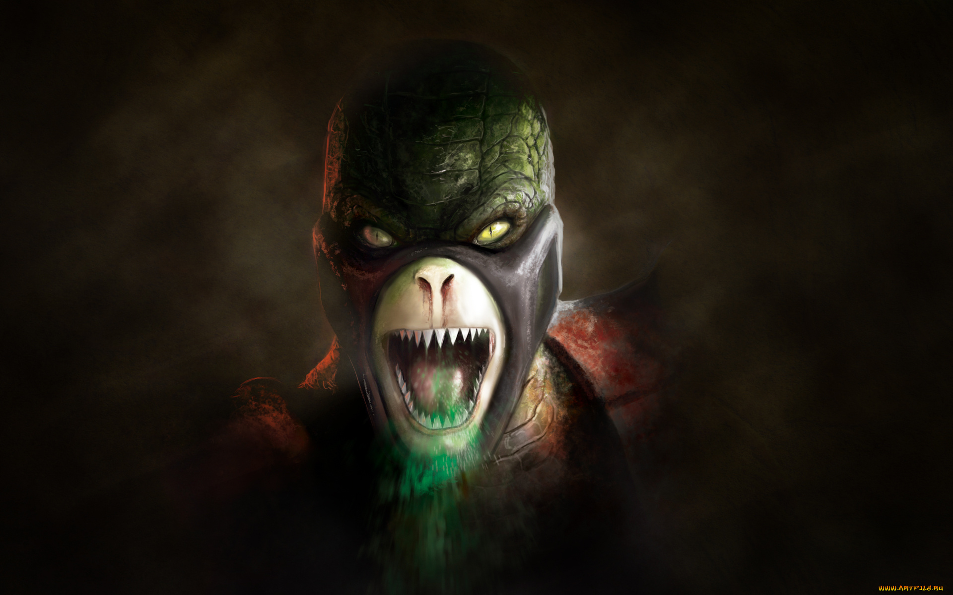 mortal, kombat, видео, игры, mortal, kombat, , 2011, mortal, kombat, рептилия, reptile