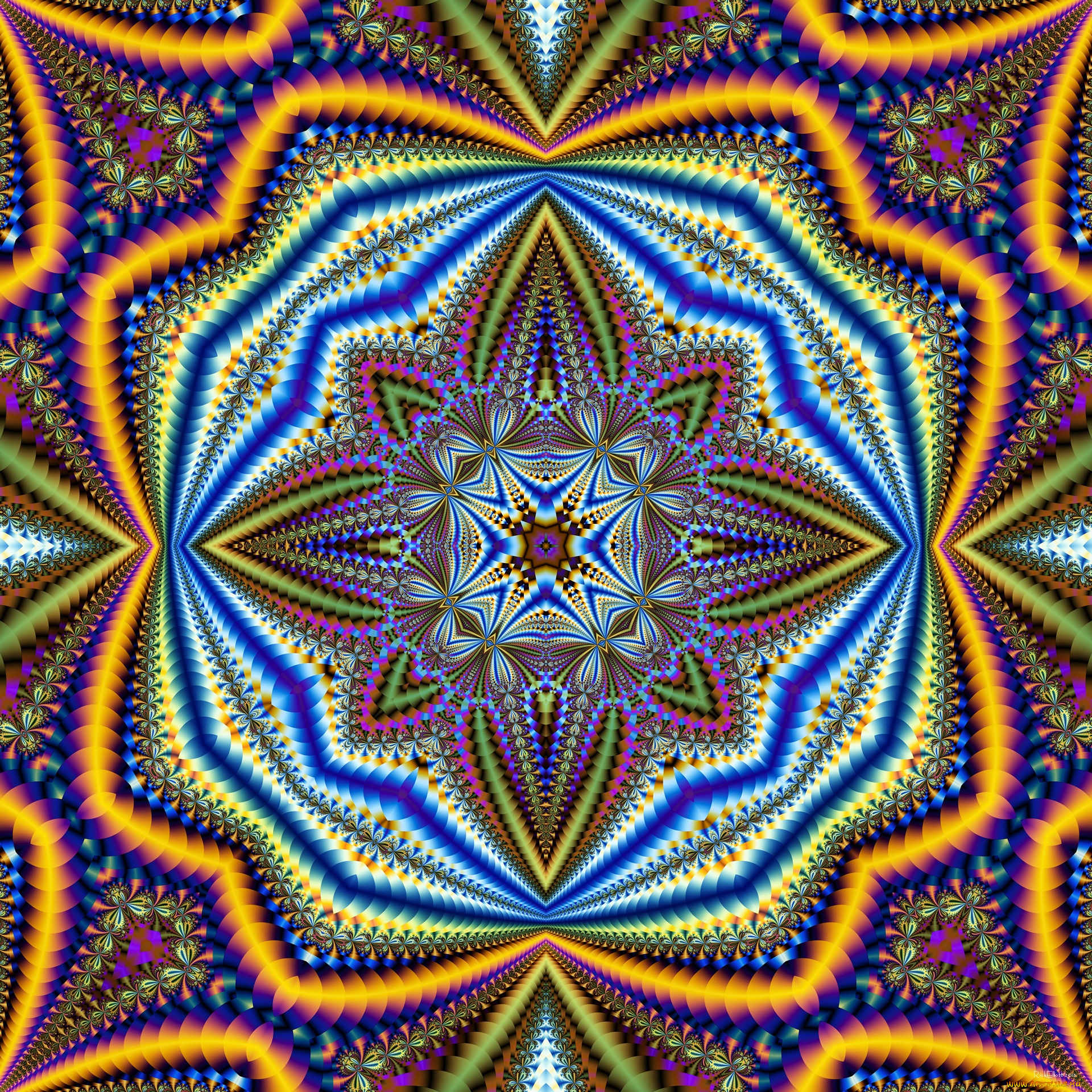 3д, графика, fractal, , фракталы, узор, цвета, фон