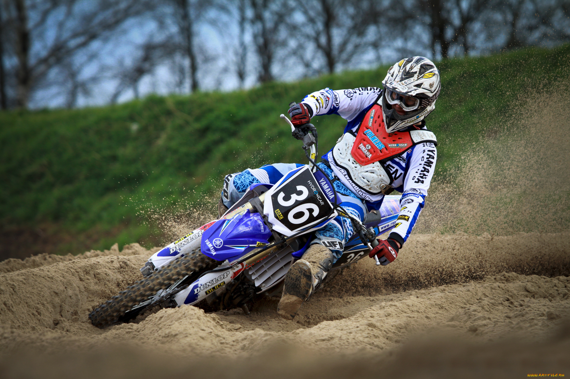 спорт, мотокросс, пыль, экипировка, гонщик, байк, шлем