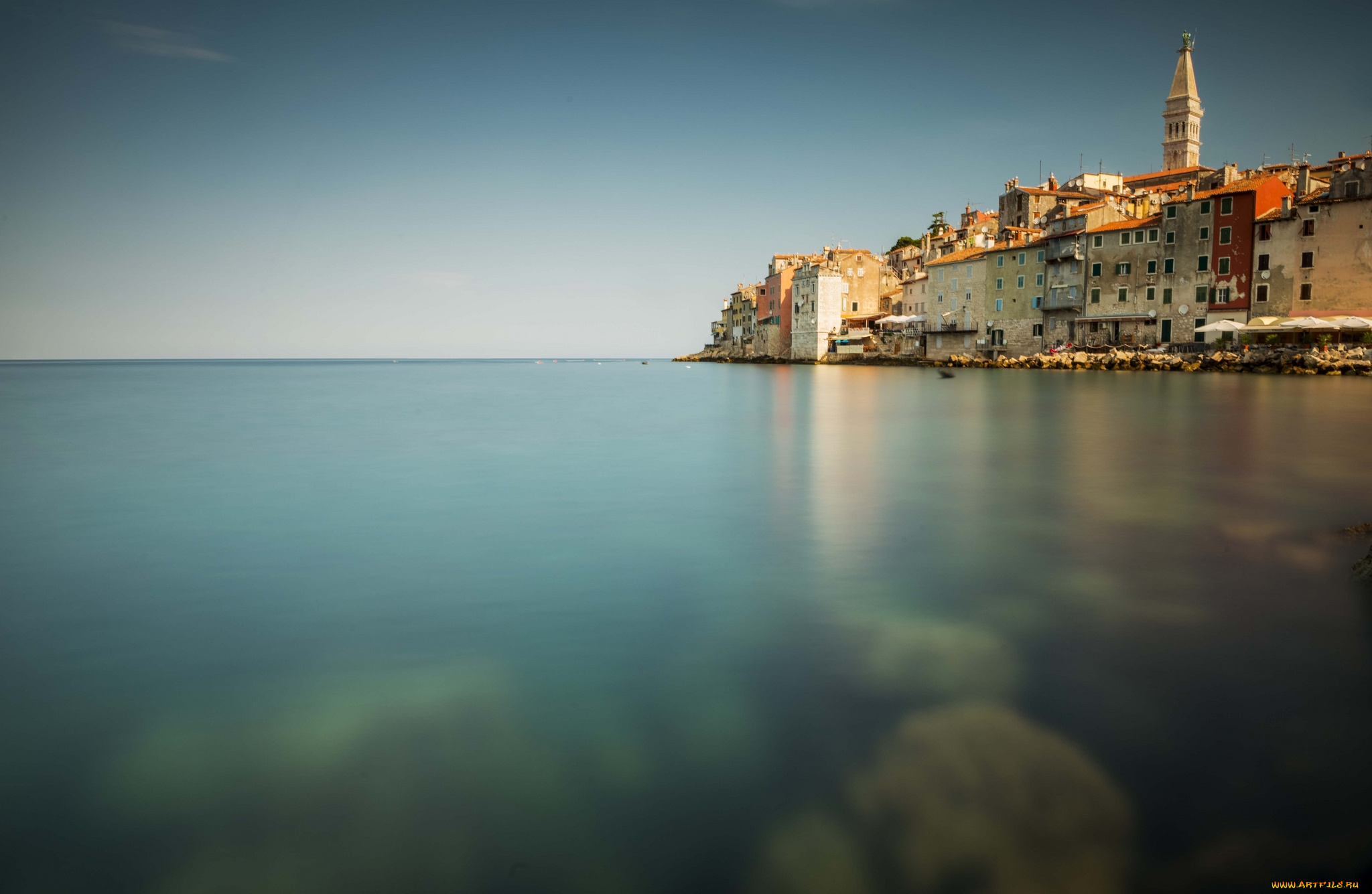 ровинь, , хорватия, города, -, пейзажи, вода, здания