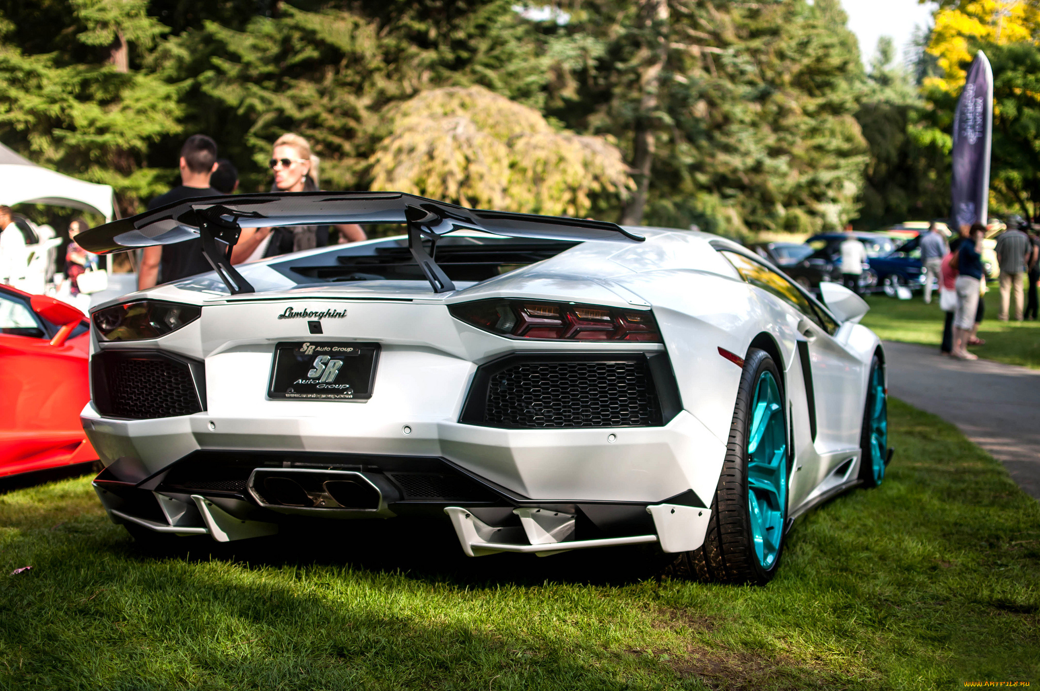 автомобили, выставки, и, уличные, фото, lamborghini, aventador