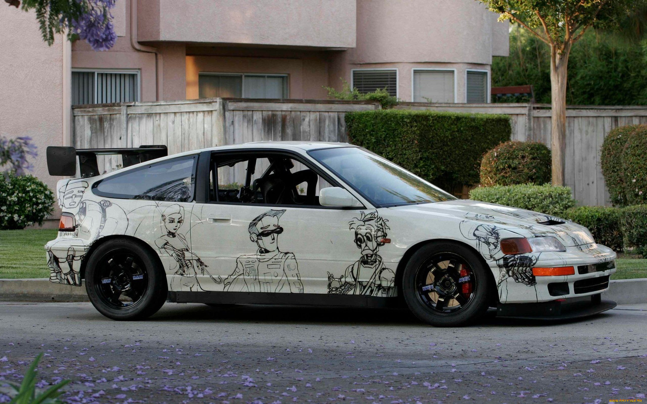 автомобили, honda, crx