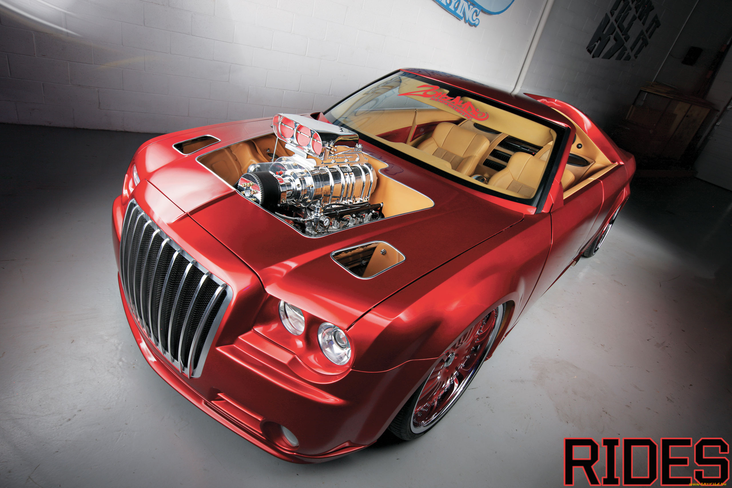 автомобили, chrysler, tuning, roof, whithout, bordo, 300c