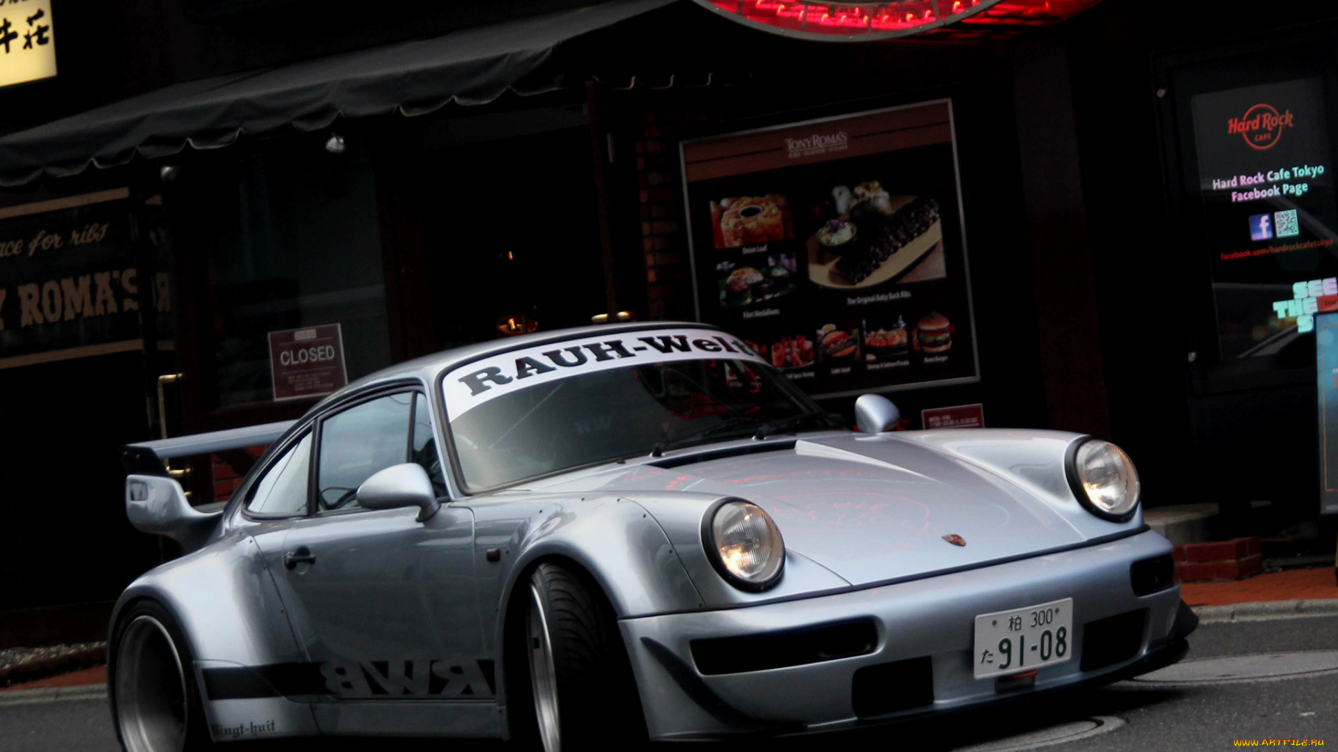 автомобили, porsche, rwb