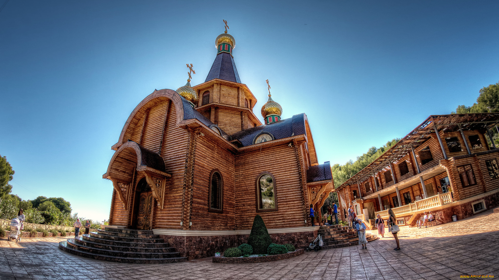 iglesia, ortodoxa, rusa, san, miguel, arc&, 225, ngel, города, -, православные, церкви, , монастыри, площадь, храм