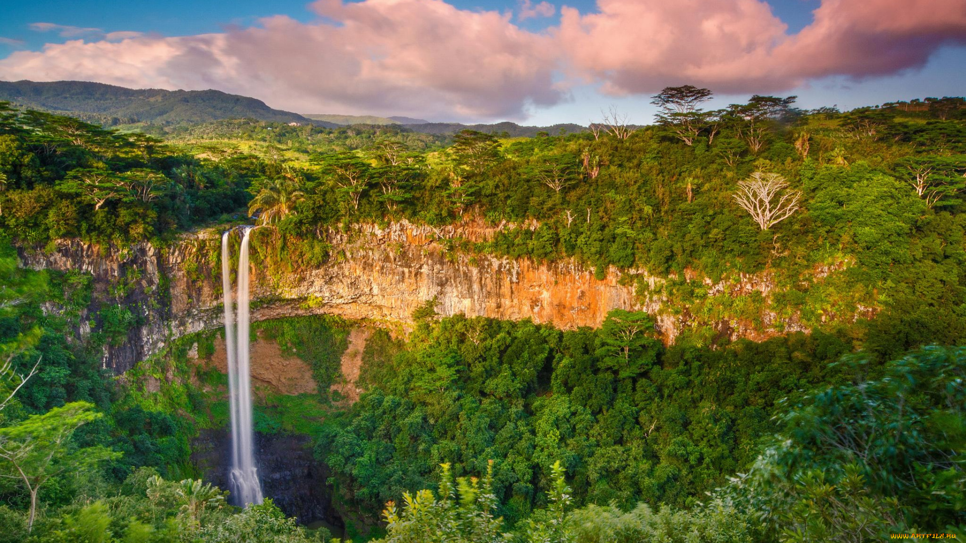 природа, водопады, горы