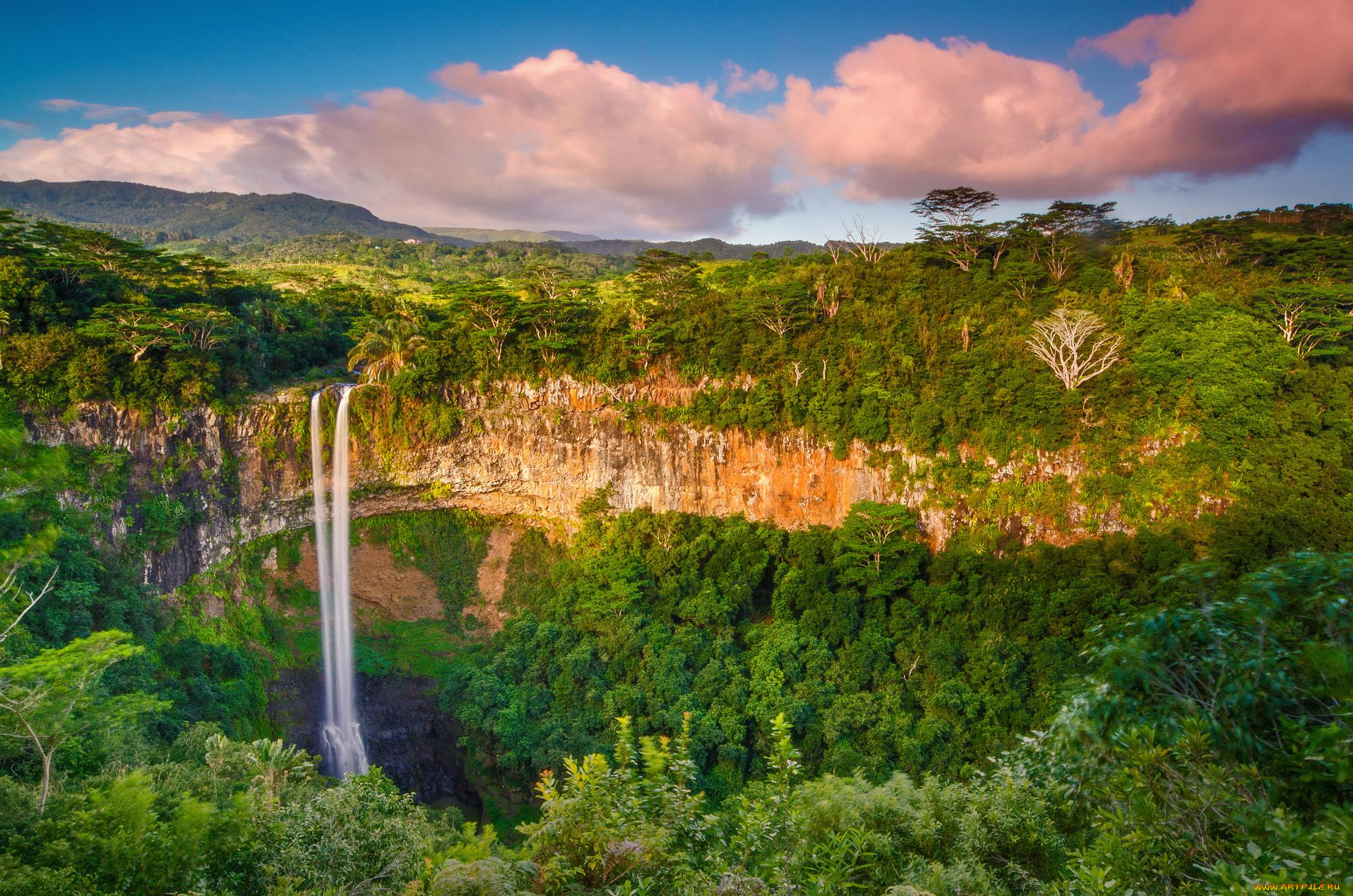 природа, водопады, горы