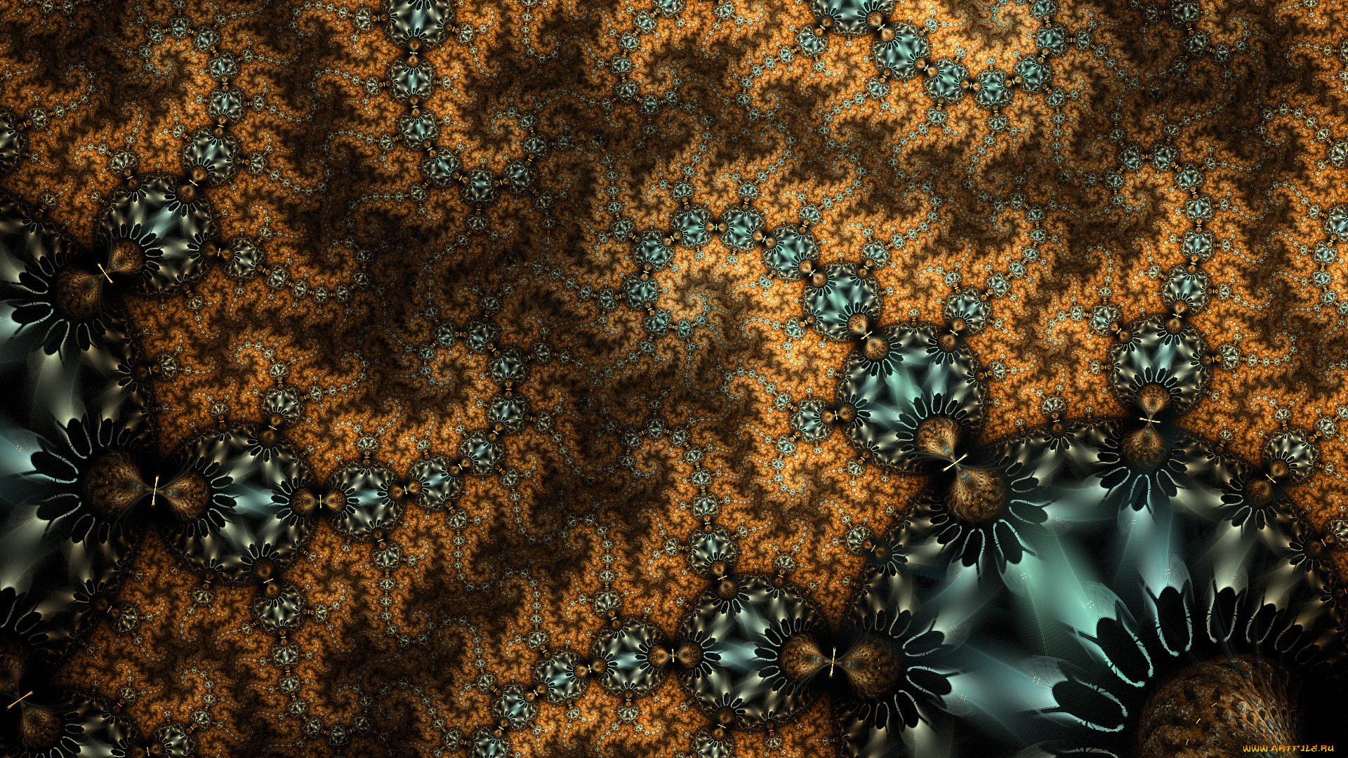 3д, графика, фракталы, , fractal, цвета, фон, узор