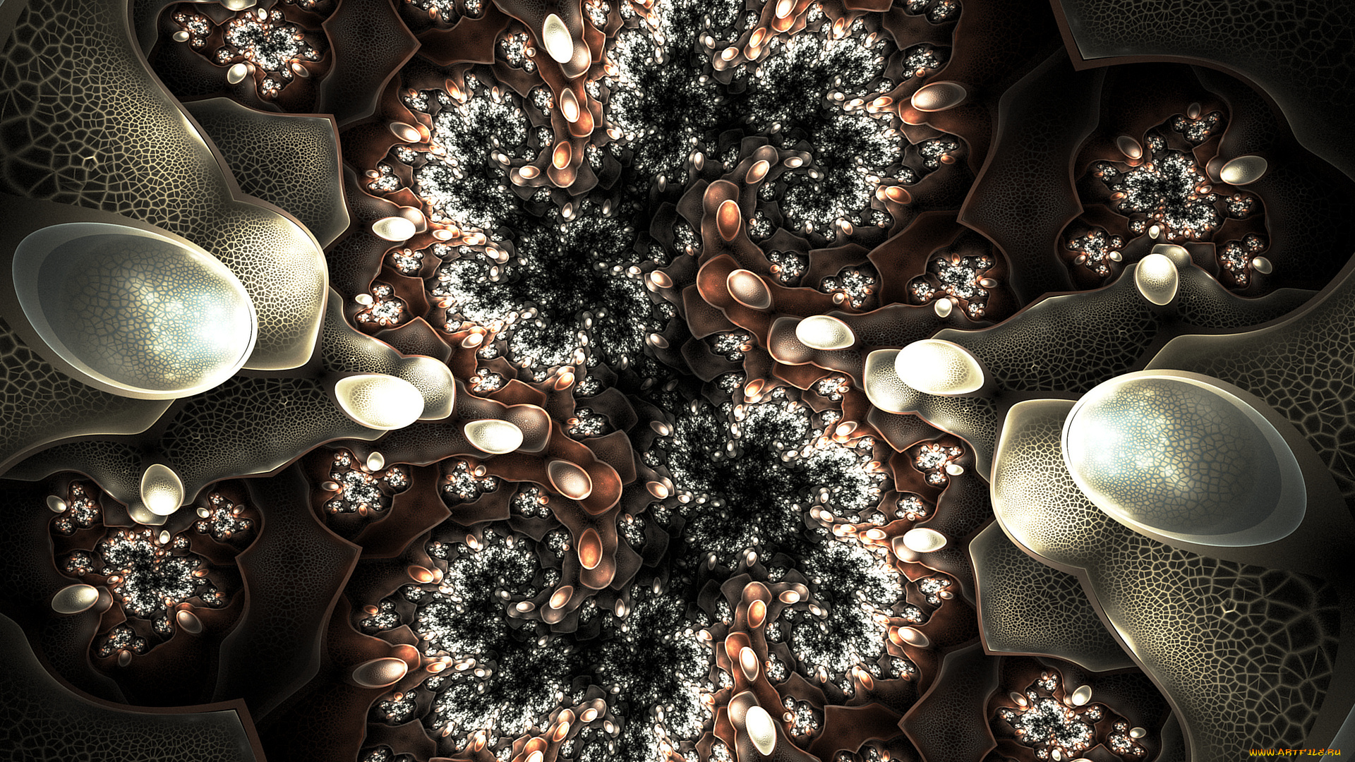 3д, графика, фракталы, , fractal, цвета, фон, узор