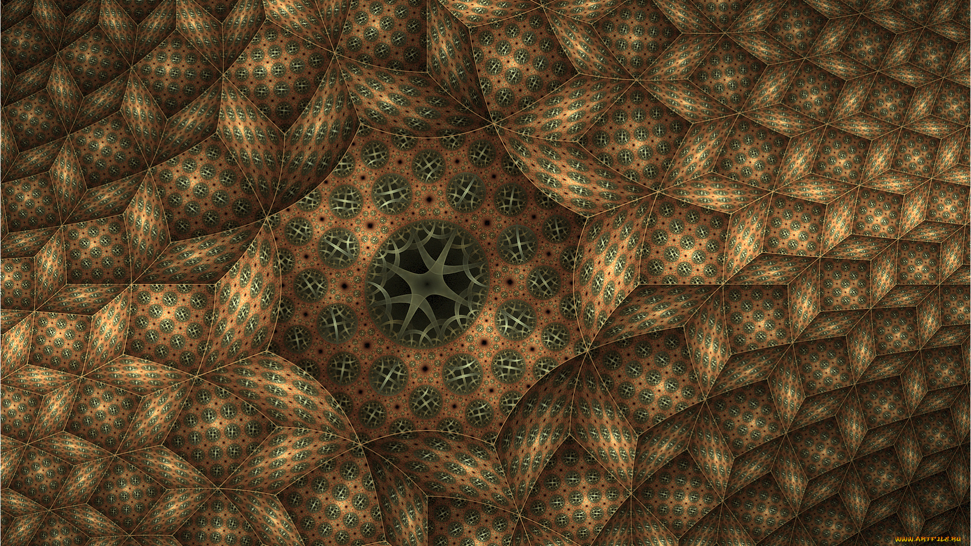 3д, графика, фракталы, , fractal, фон, цвета, узор