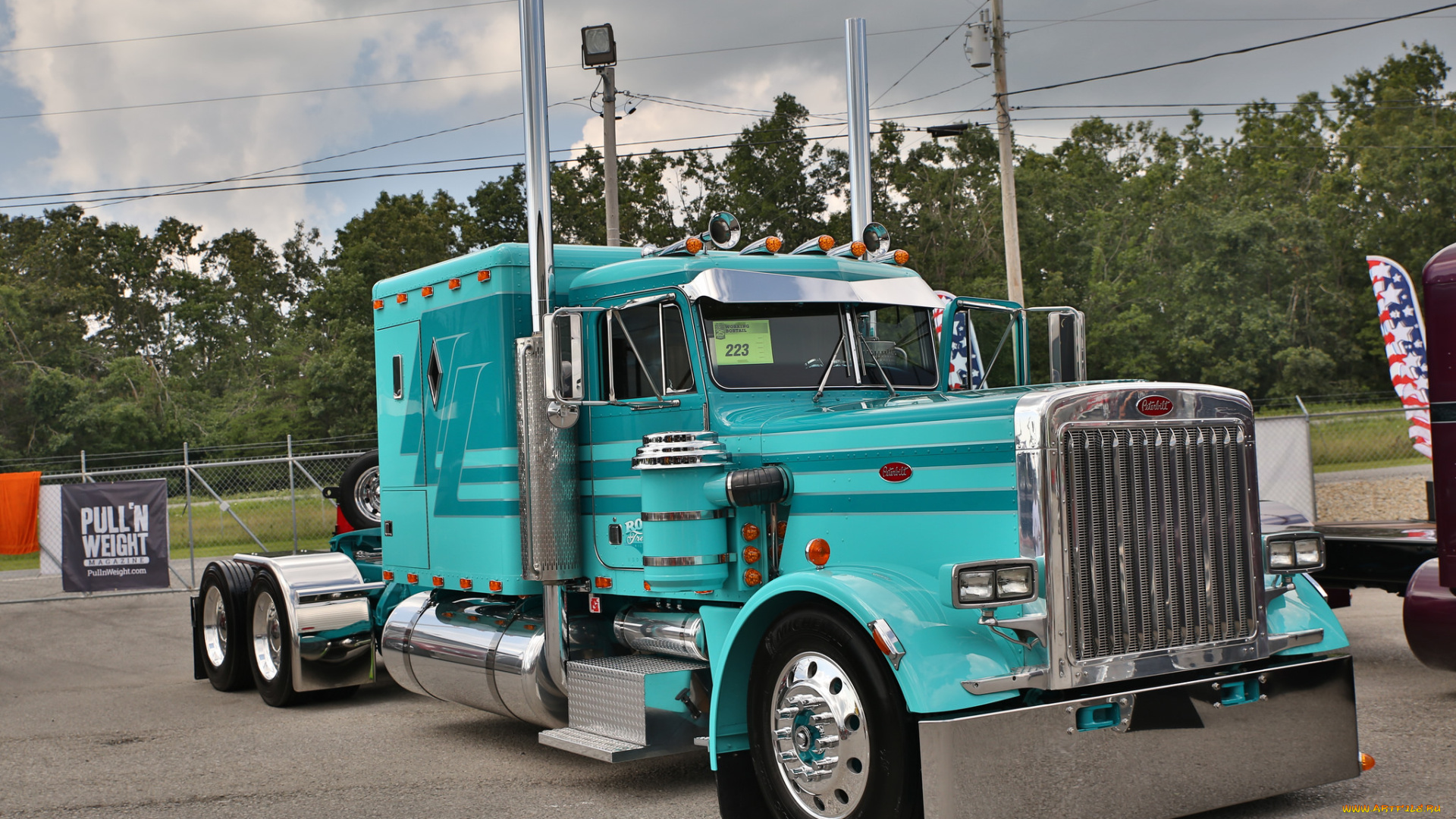 peterbilt, 359, автомобили, peterbilt, тягач, тяжелый, седельный, грузовик