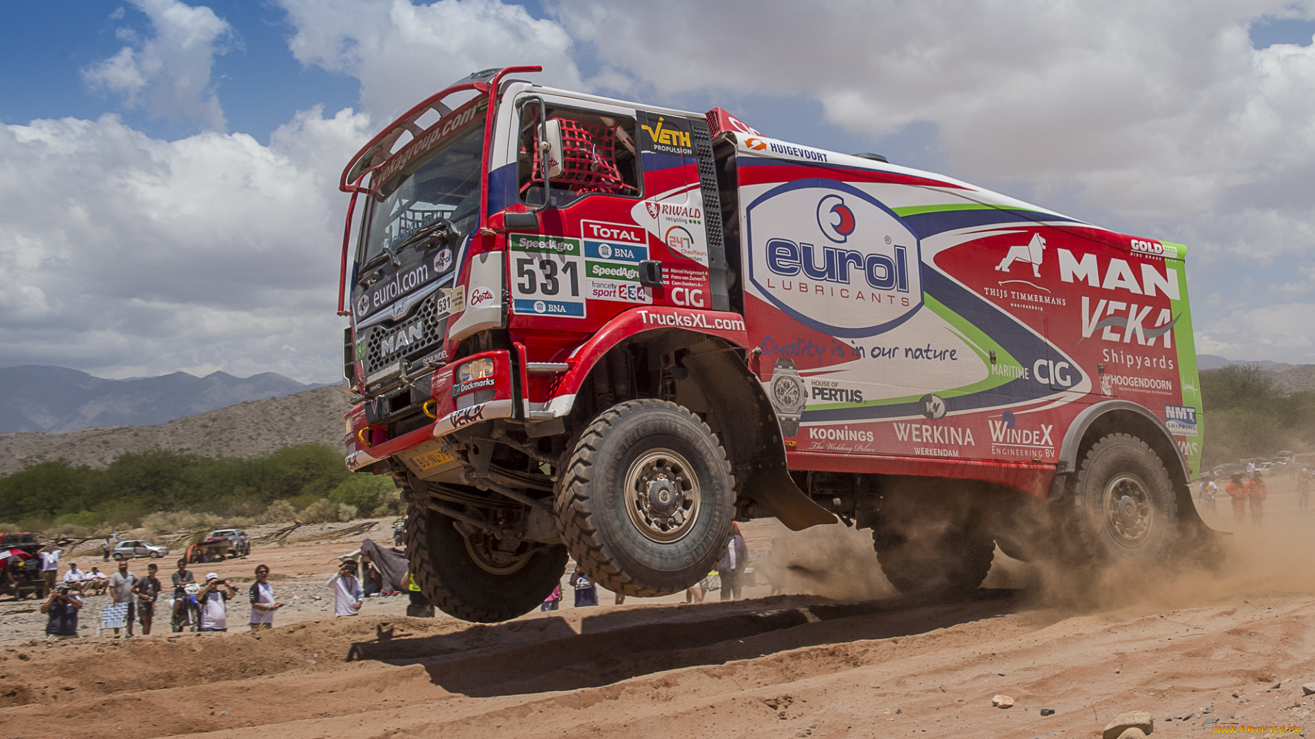 спорт, авторалли, трасса, гонки, скорость, man, tgs, 480, rally, truck, 2014г