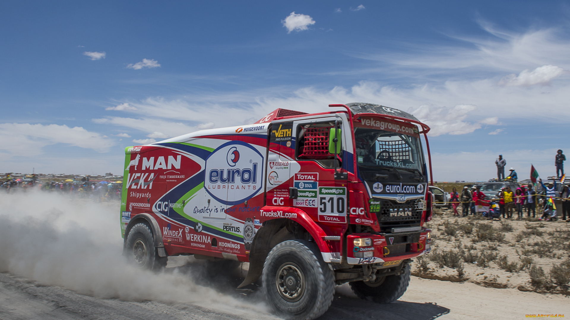 спорт, авторалли, трасса, гонки, скорость, man, tgs, 480, rally, truck, 2014г