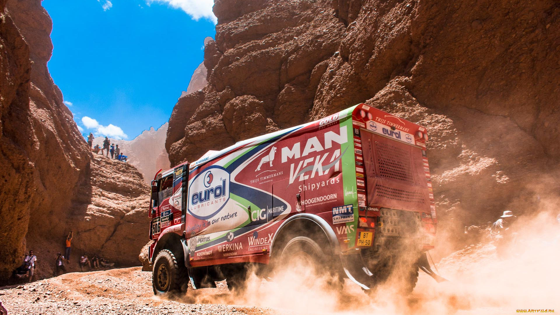 спорт, авторалли, трасса, гонки, скорость, man, tgs, 480, rally, truck, 2014г