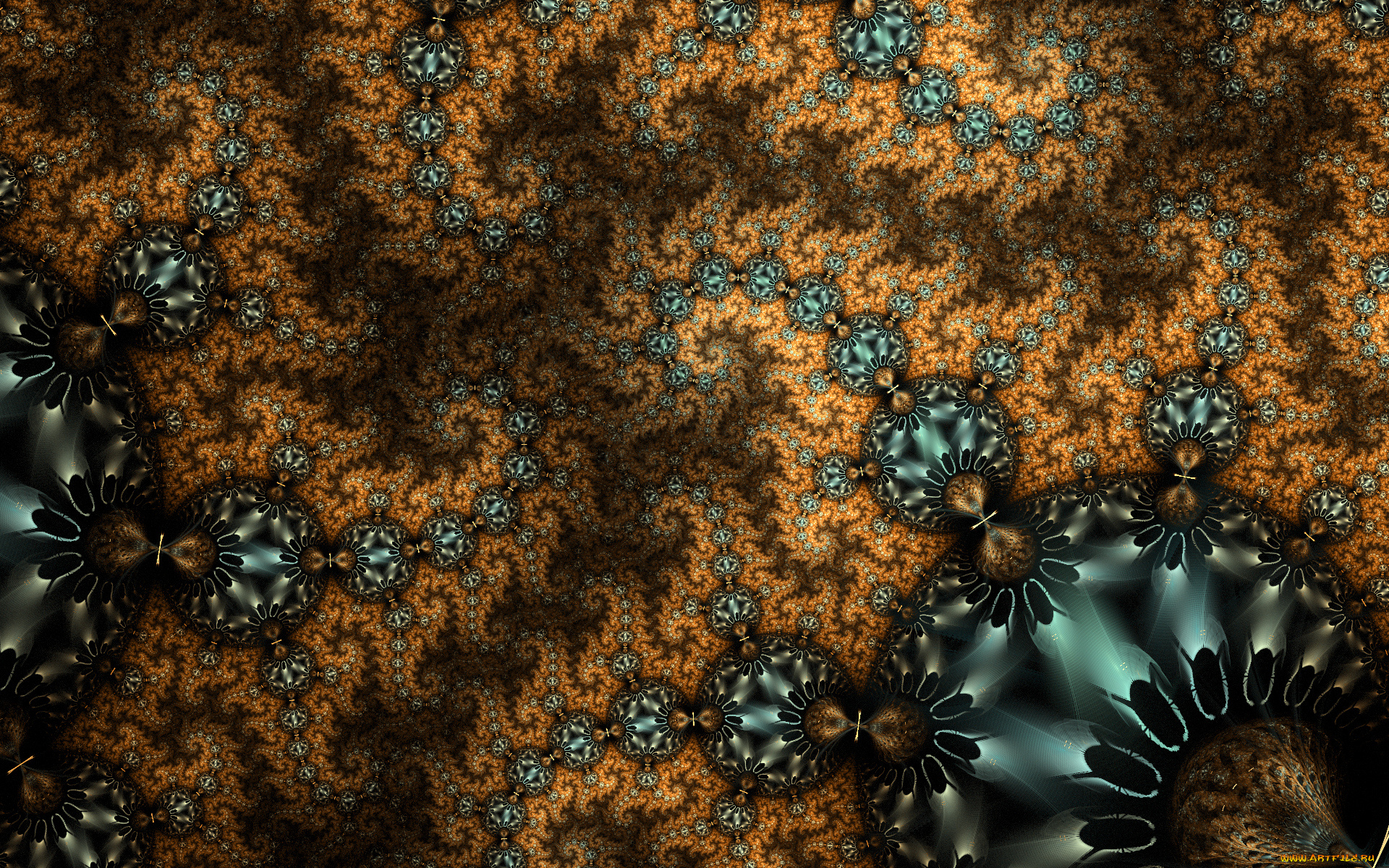 3д, графика, фракталы, , fractal, цвета, фон, узор