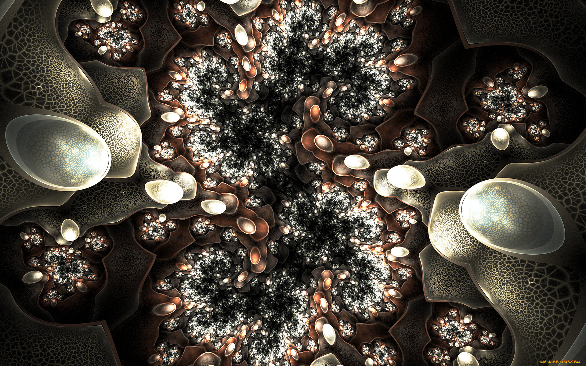 3д, графика, фракталы, , fractal, цвета, фон, узор