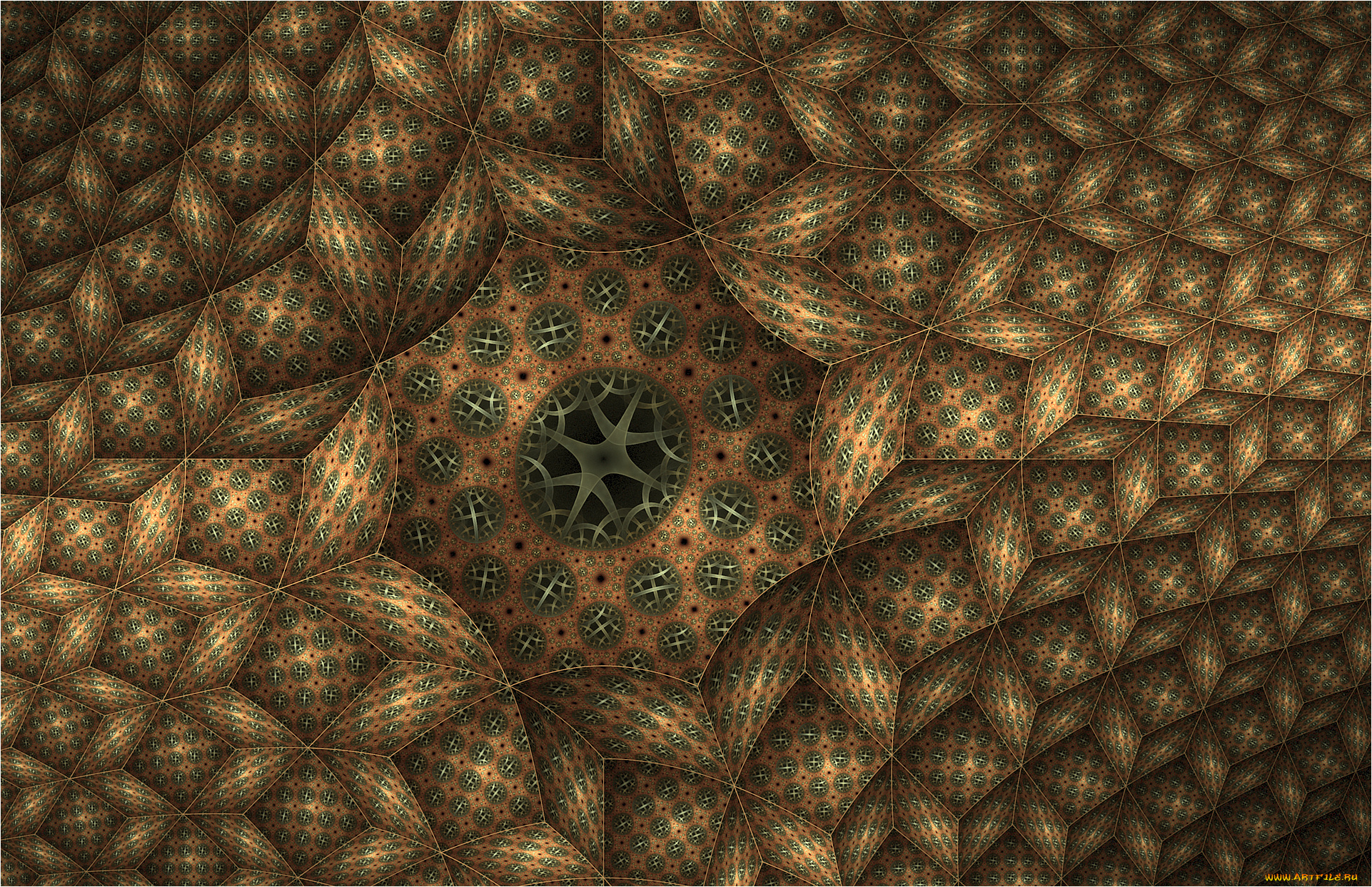 3д, графика, фракталы, , fractal, фон, цвета, узор
