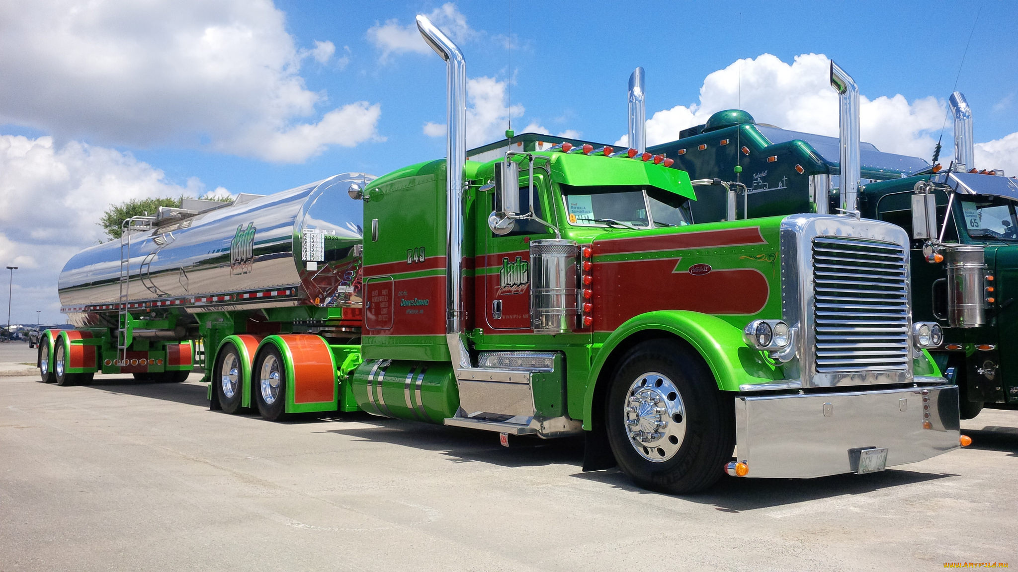 1985, peterbilt, 389, автомобили, peterbilt, тягач, седельный, тяжелый, грузовик