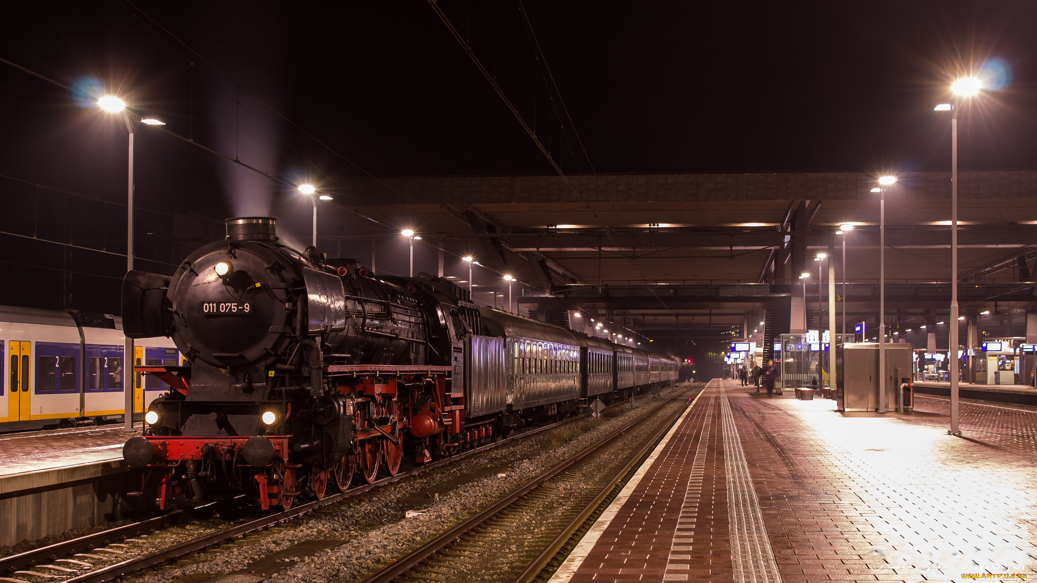 техника, паровозы, паровоз, рельсы