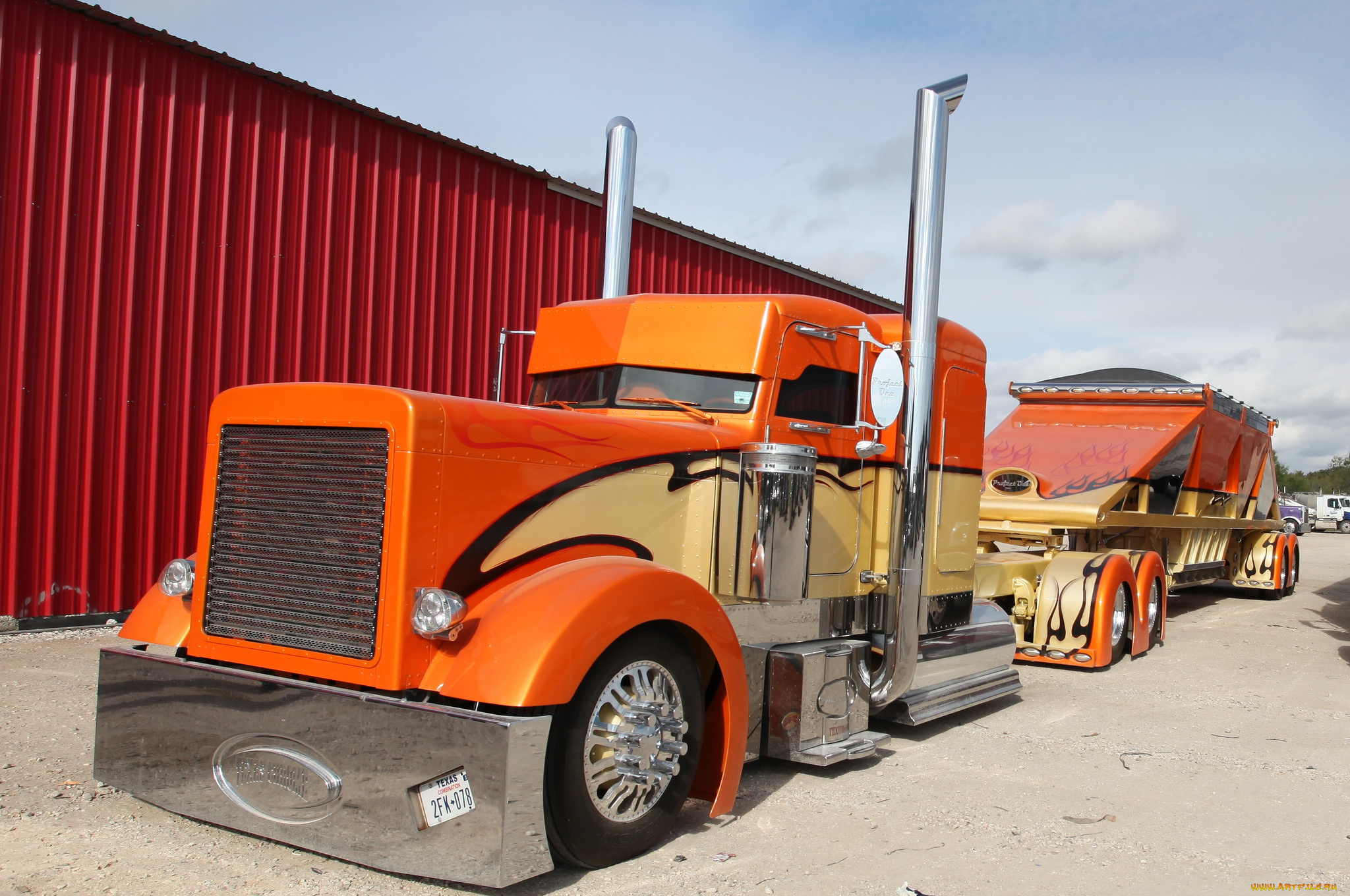 1998, peterbilt, 379-127, texas, chrome`s,
